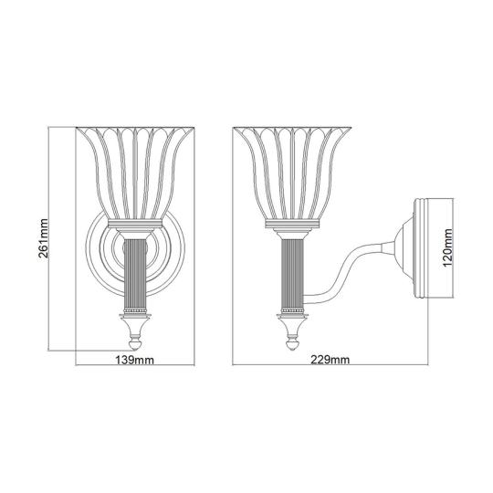elegans arany klasszikus furdoszoba luxus lampa falikar lampa vilagitas vizallo ip vedett luxus kulteri mediterran poglari lakas balaton nyaralo elegans meret.jpg